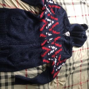 Holistic Christmas knitted hoodie